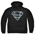 Superman Smoking Shield Pullover Hoodie