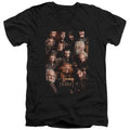 The Hobbit Dwarves Poster V-Neck T-Shirt