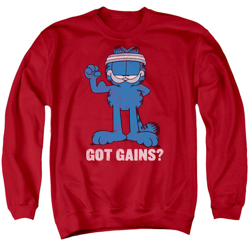 Garfield Got Gains Crewneck Sweatshirt
