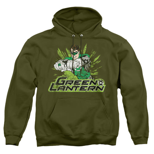 Justice League Gl Rough Distress Pullover Hoodie
