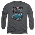 Chevy Classic Camaro Teal Long Sleeve T-Shirt