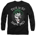 Batman Maniacal Spiral Long Sleeve T-Shirt
