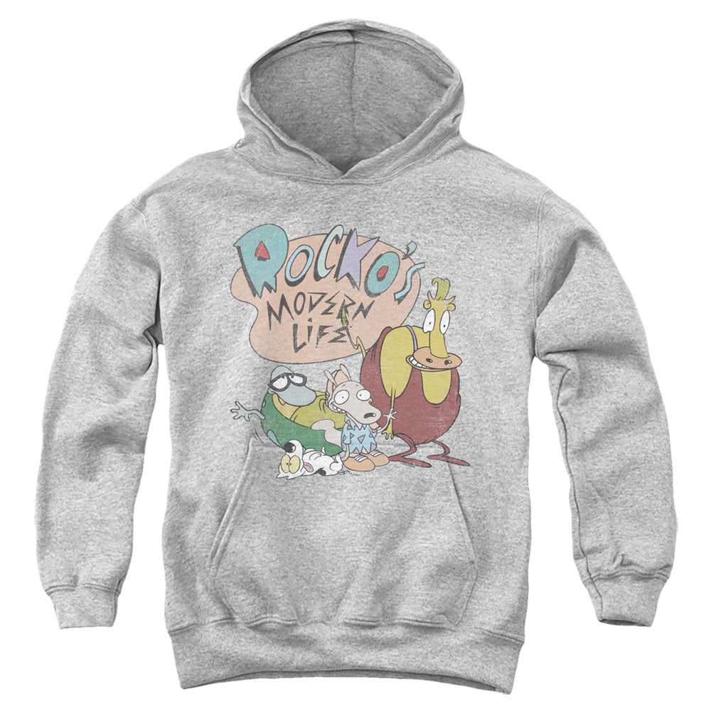 Rocko's Modern Life Logo Group Youth Hoodie