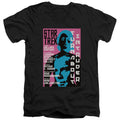 Star Trek Juan Ortiz Turnabout Intruder Black V-Neck T-Shirt