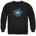 Green Lantern Blue Glow Crewneck Sweatshirt
