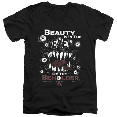 Dungeons & Dragons Beauty Is in the Eye of the Beholder V-Neck T-Shirt
