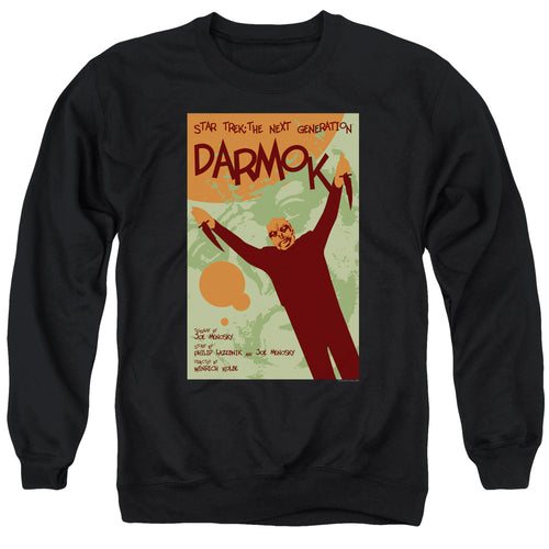 Star Trek Darmok Black Crewneck Sweatshirt