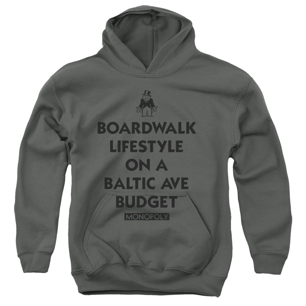 Monopoly Lifestyle vs Budget Youth Hoodie