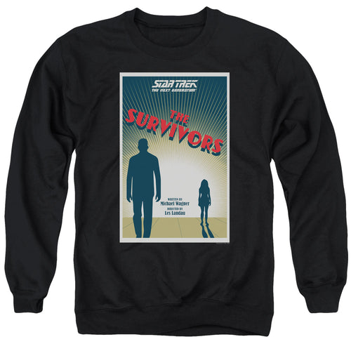 Star Trek The Survivors Black Crewneck Sweatshirt
