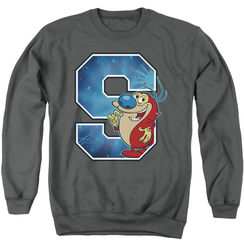 Ren and Stimpy S Is for Stimpy Crewneck Sweatshirt
