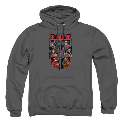 Justice League League Of Six Pullover Hoodie