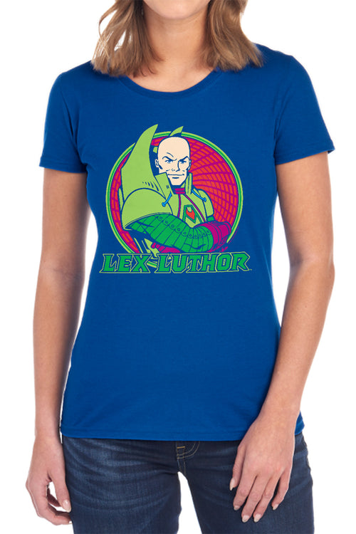 DC Comics Lex Luthor Womens T-Shirt