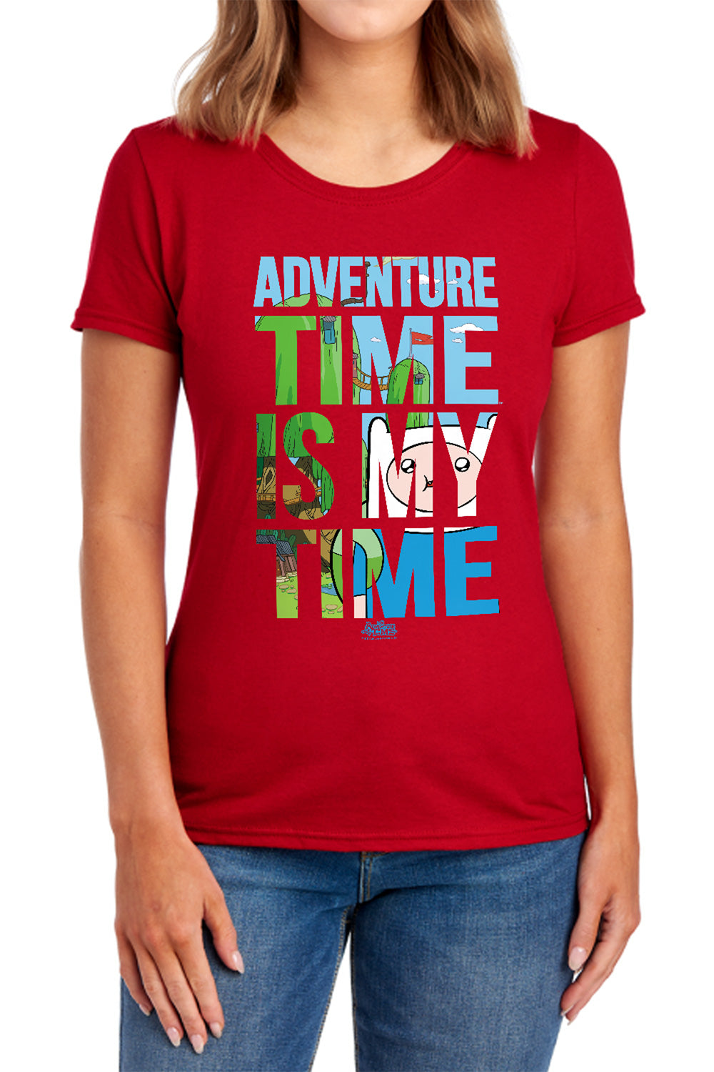 Adventure Time My Time Womens T-Shirt