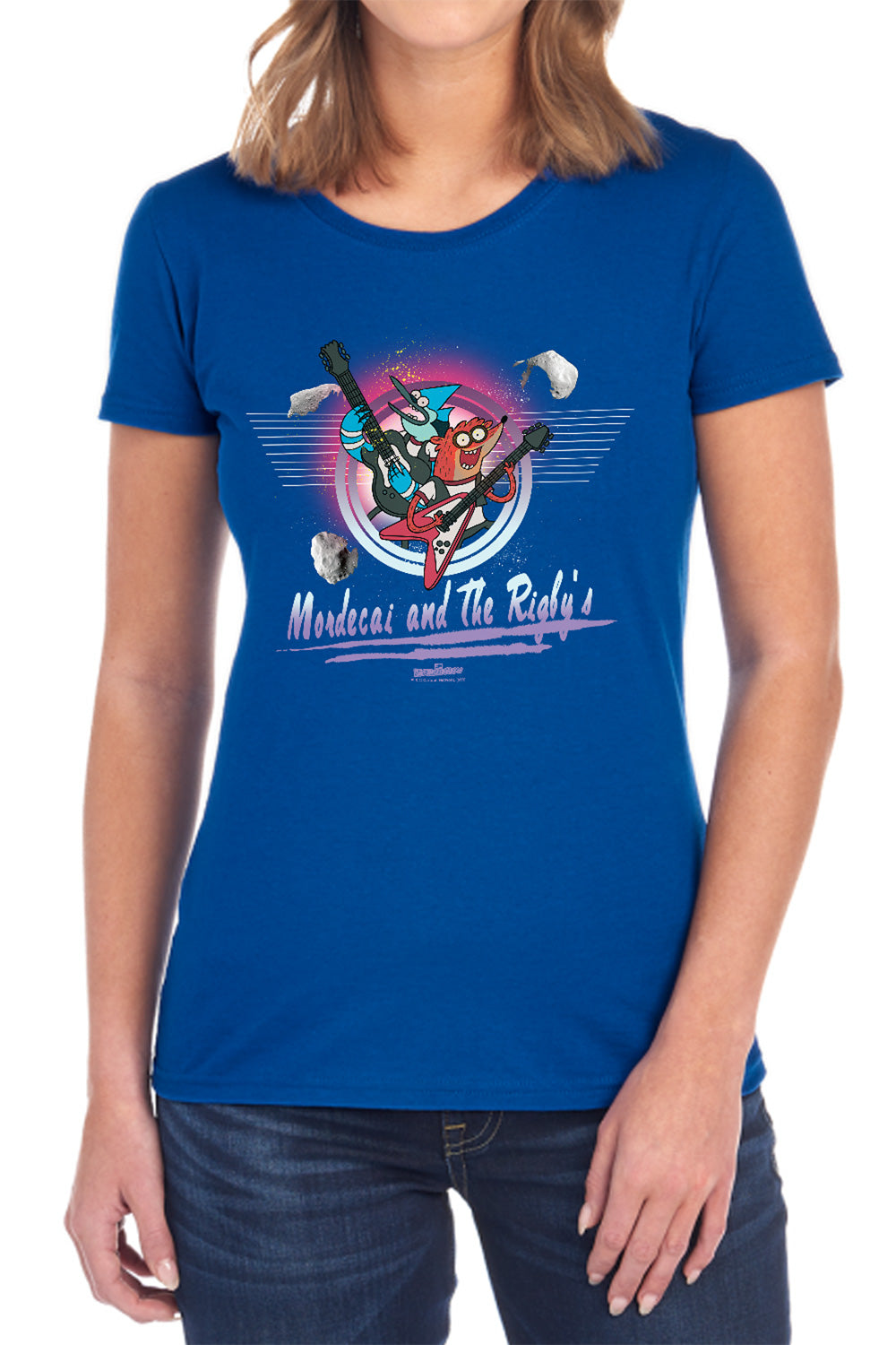 Regular Show Mordecai and the Rigbys Womens T-Shirt
