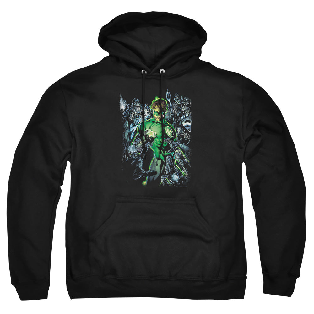 Green Lantern Surrounded By Death Pullover Hoodie
