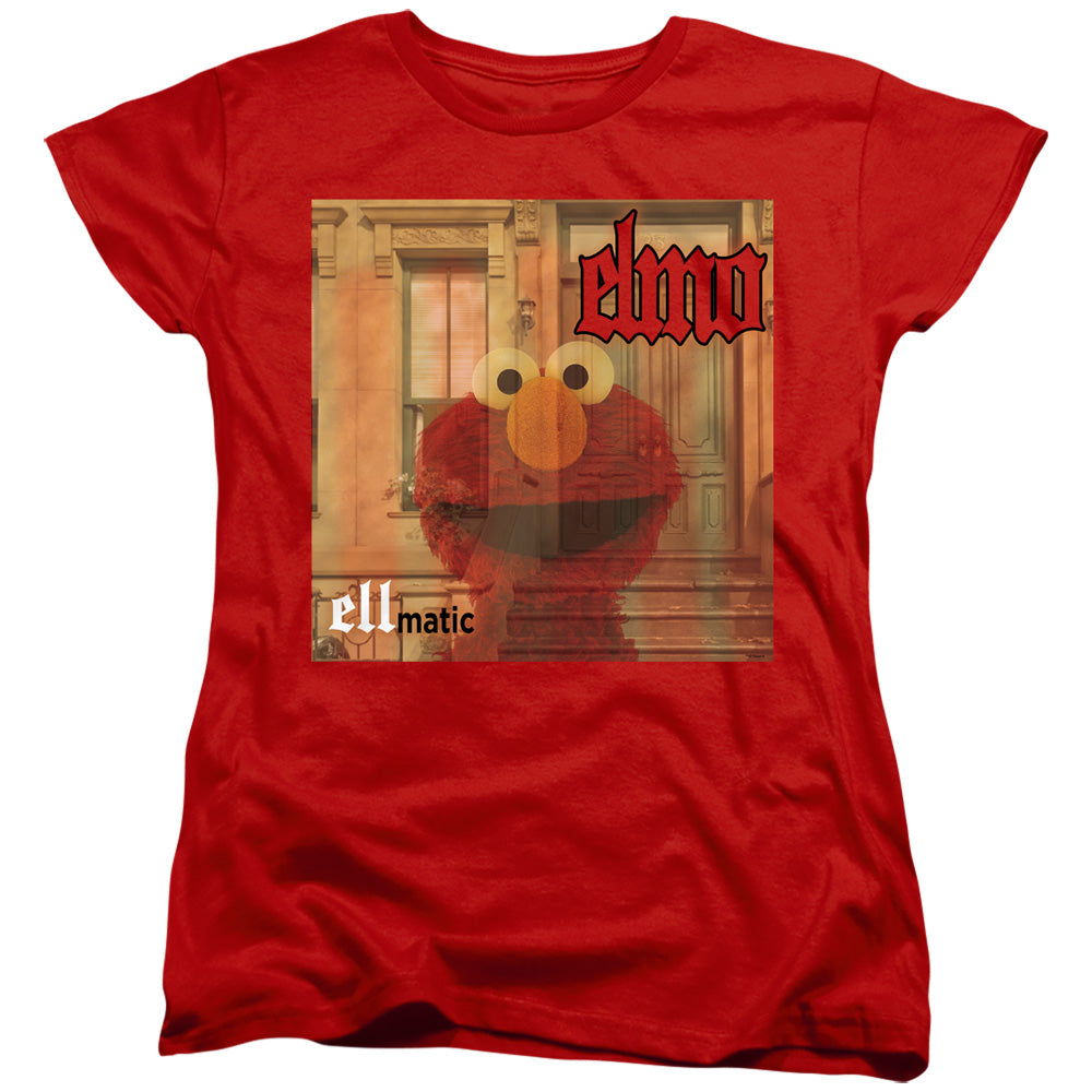Sesame Street Ellmatic Womens T-Shirt