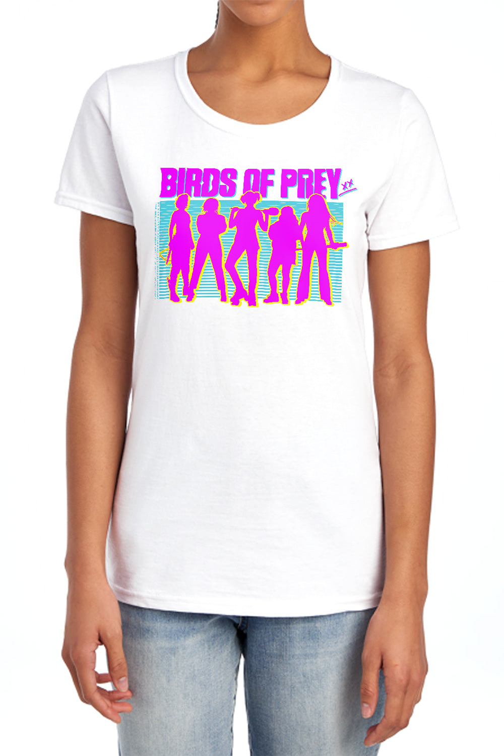 Birds of Prey Silhouettes Womens T-Shirt