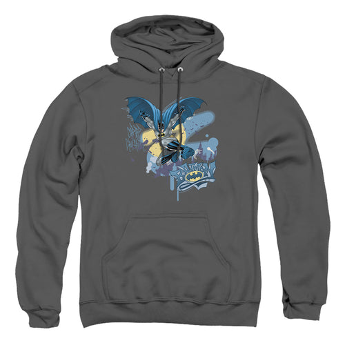 Batman Into The Night Pullover Hoodie