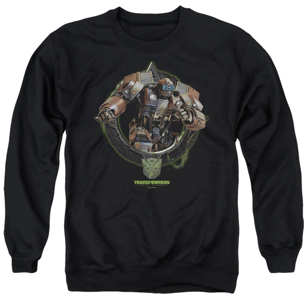 Transformers Wheeljack Circle Frame Crewneck Sweatshirt