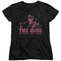 Elvis Presley The King Womens T-Shirt