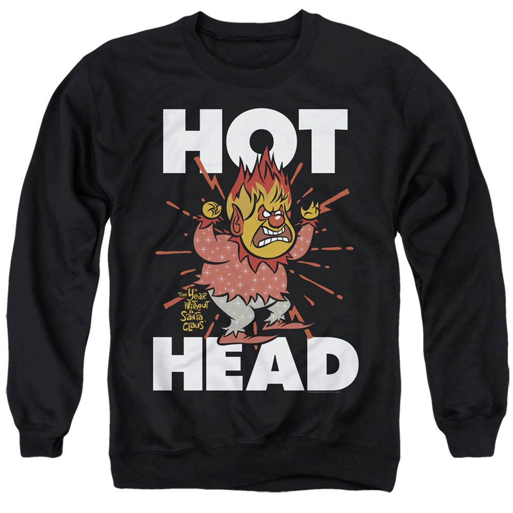 The Year Without a Santa Claus Hot Head Crewneck Sweatshirt