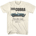 289 Cobra Carroll Shelby t-shirt in natural