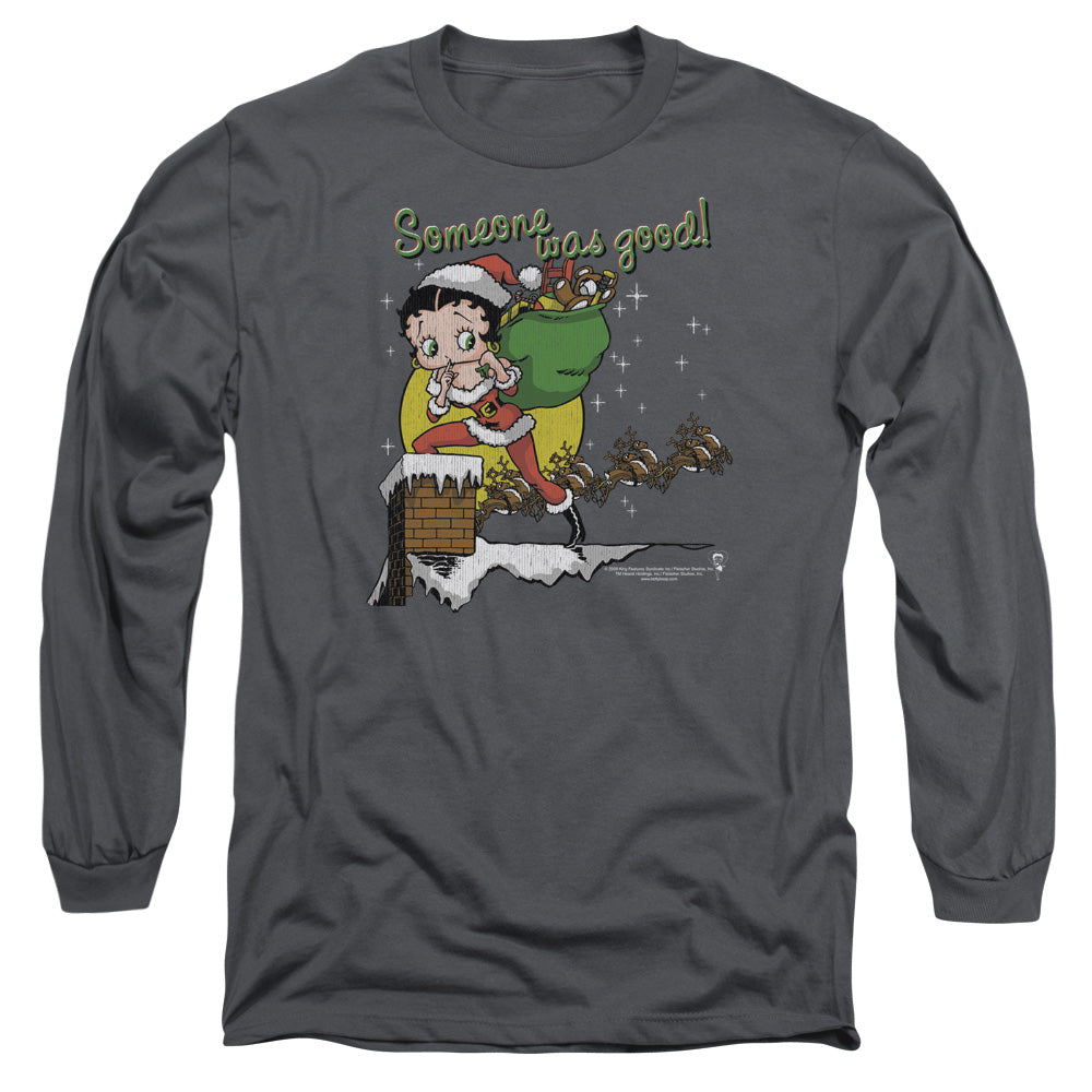 Betty Boop Chimney Long Sleeve T-Shirt
