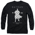Batman Star Silhouette Long Sleeve T-Shirt