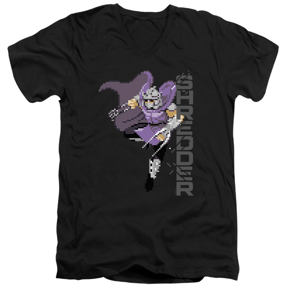 Teenage Mutant Ninja Turtles Retro Arcade Shredder V-Neck T-Shirt