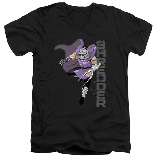 Teenage Mutant Ninja Turtles Retro Arcade Shredder V-Neck T-Shirt