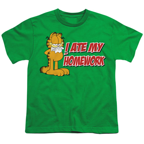 Garfield I Ate My Homework Youth/Toddler T-Shirt