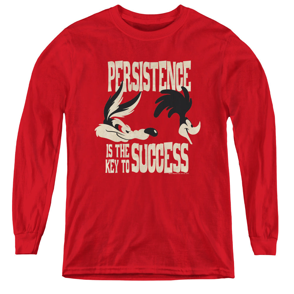 Looney Tunes Persistence Youth Long Sleeve T-Shirt