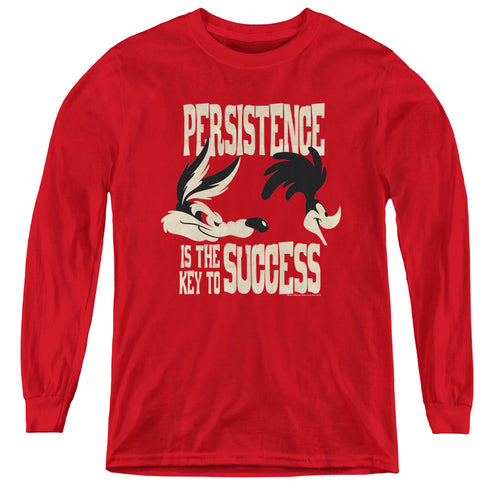 Looney Tunes Persistence Youth Long Sleeve T-Shirt