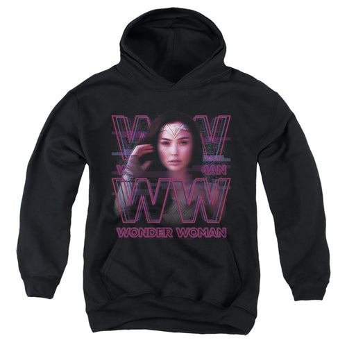 Wonder Woman 1984 Vaporwave Youth Hoodie