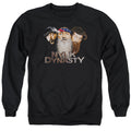 The Three Stooges Nyuk Dynasty Beards Crewneck Sweatshirt