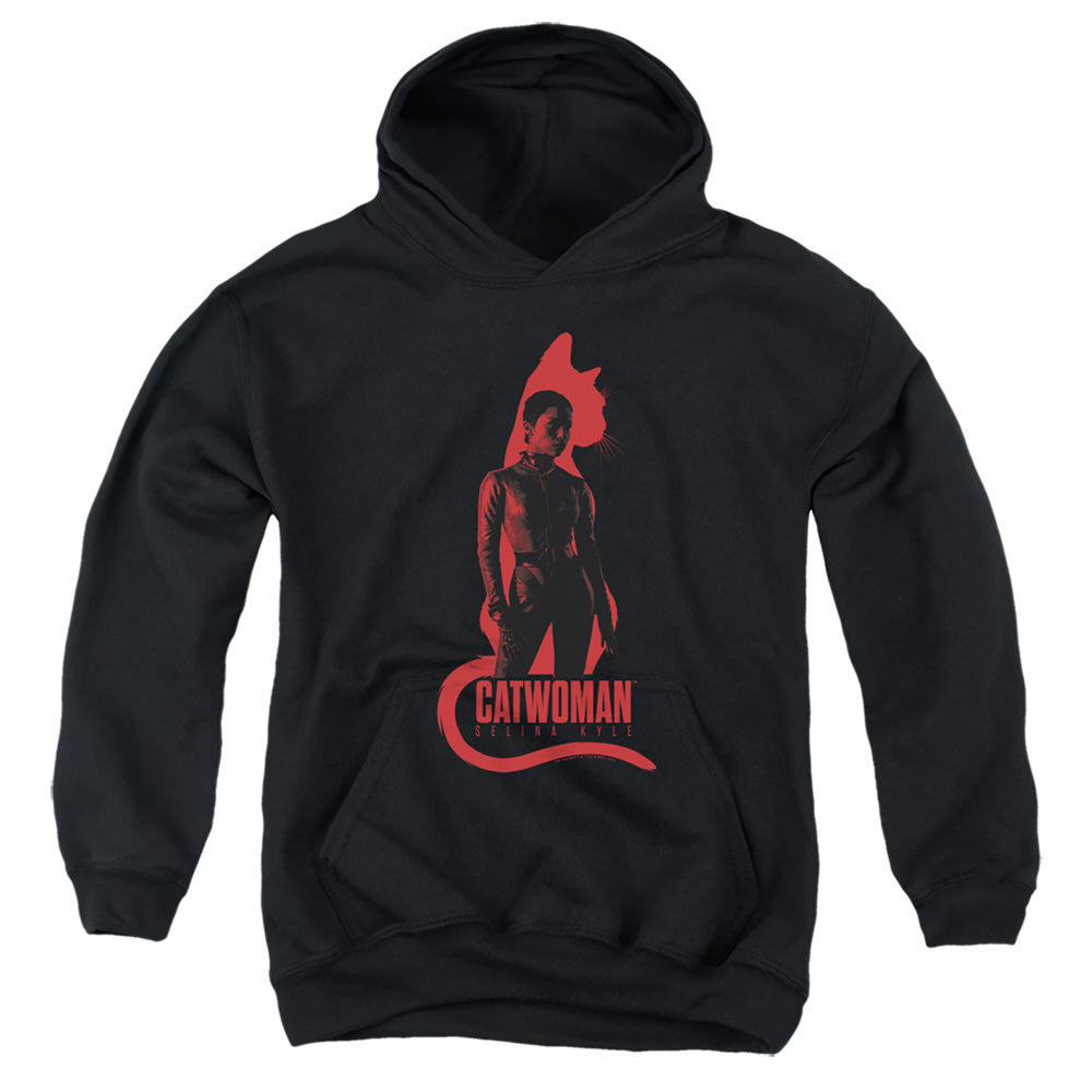 The Batman Selina Kyle Cat Silhouette Youth Hoodie