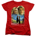 The Princess Bride Buttercup & Westley Red Womens T-Shirt
