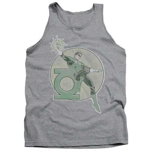 DC Comics Retro Lantern Iron On Tank Top