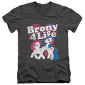 My Little Pony Brony 4 Life V-Neck T-Shirt