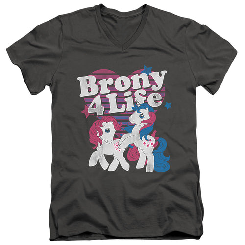 My Little Pony Brony 4 Life V-Neck T-Shirt