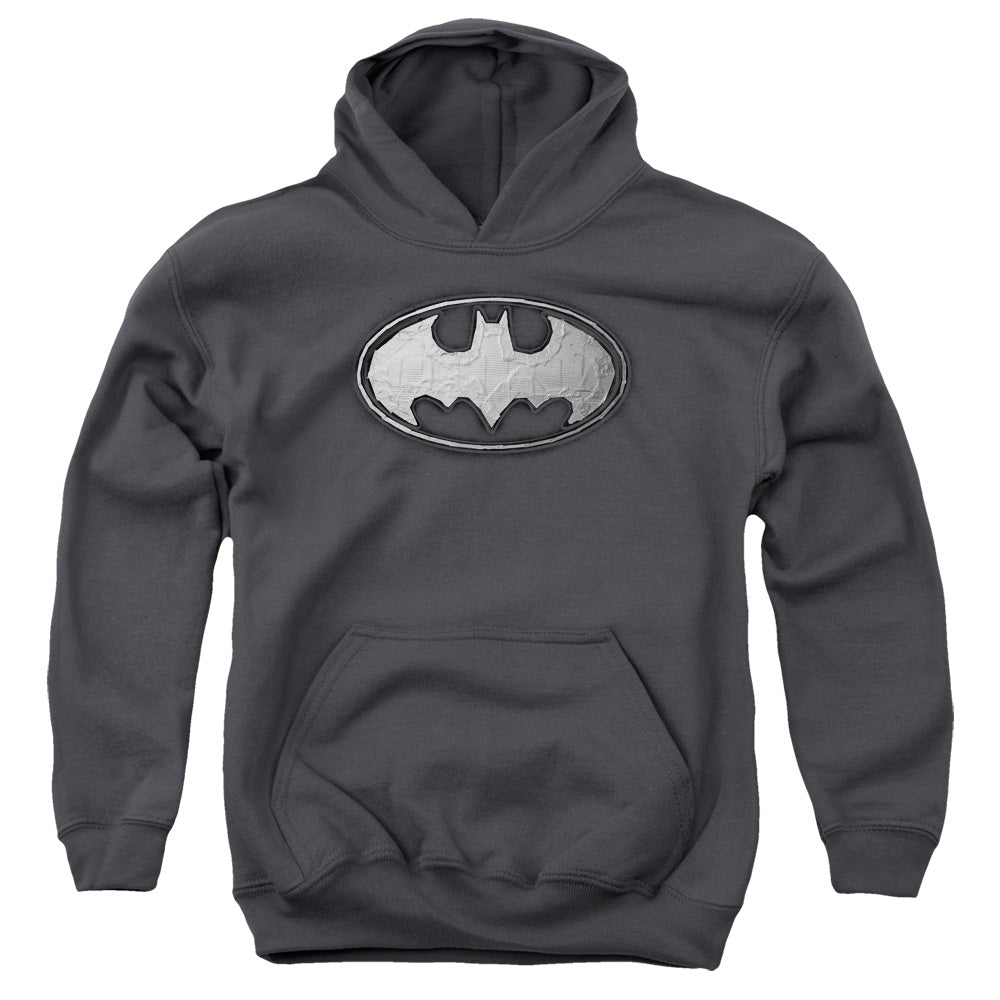 Batman Duct Tape Logo Youth Hoodie
