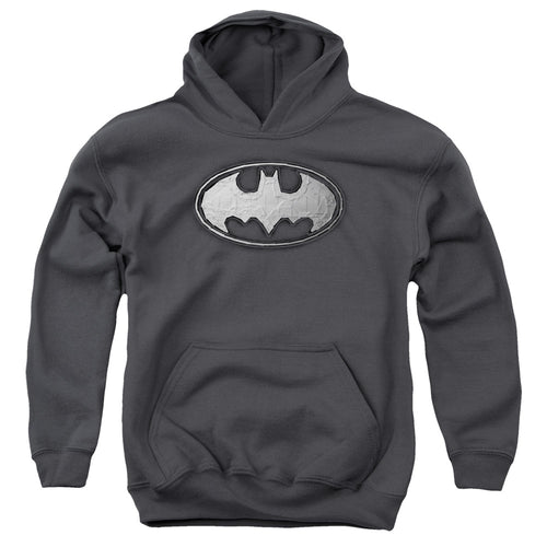 Batman Duct Tape Logo Youth Hoodie