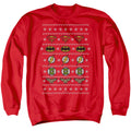 Justice League Justice Shields Christmas Sweater 
 
 Crewneck Sweatshirt