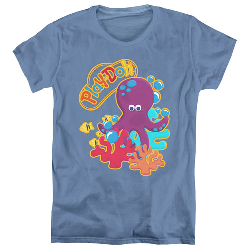 Play-Doh Under the Sea Womens T-Shirt