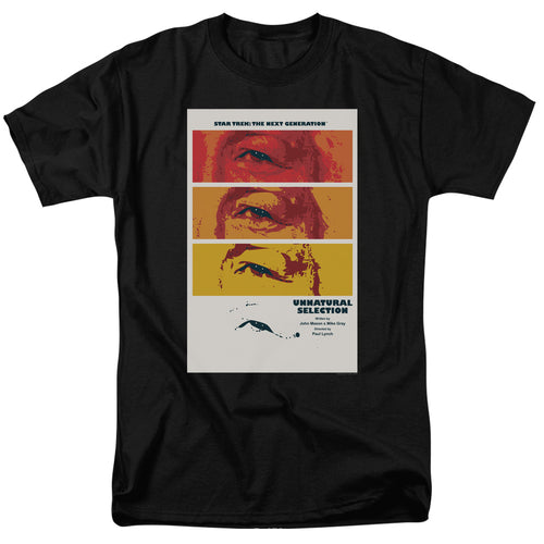 Star Trek Unnatural Selection Black T-Shirt