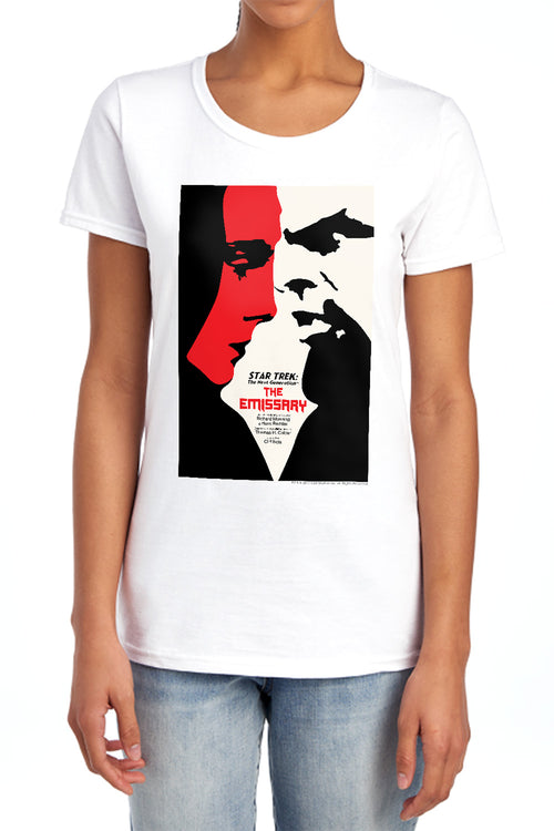 Star Trek The Emissary Womens T-Shirt