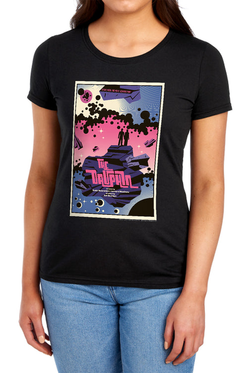 Star Trek The Dauphin Black Womens T-Shirt