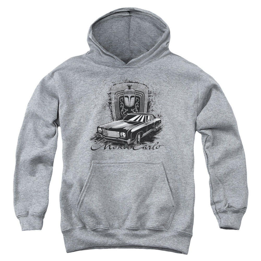 Chevy Monte Carlo Drawing Youth Hoodie
