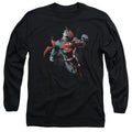 Superman Up in the Sky Long Sleeve T-Shirt