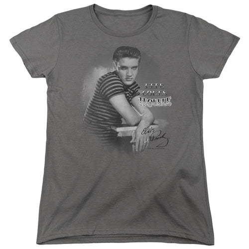 Elvis Presley Trouble Womens T-Shirt
